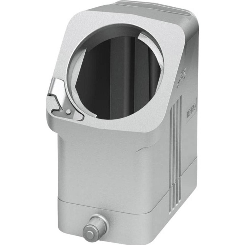 Phoenix Contact Custodia per gommino EVO serie B10, uscita cavo laterale, dritta HC-EVO-B10-HHFS-EL-AL Contenuto: 1, Cavo + Spina elettrica, Grigio