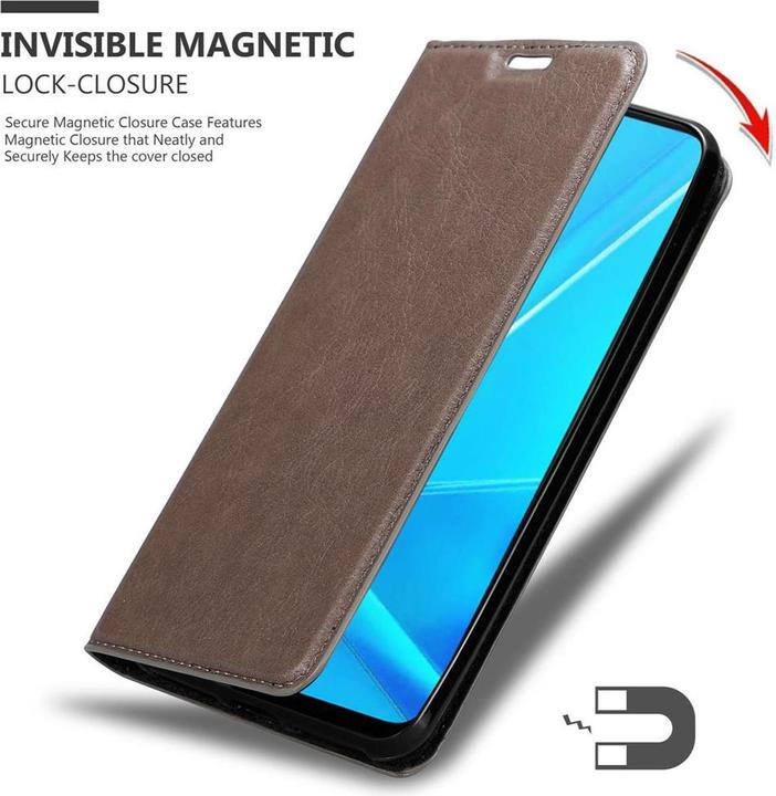 Productafbeelding Cadorabo Boek Onzichtbare Magneethoes (Oppo A92)