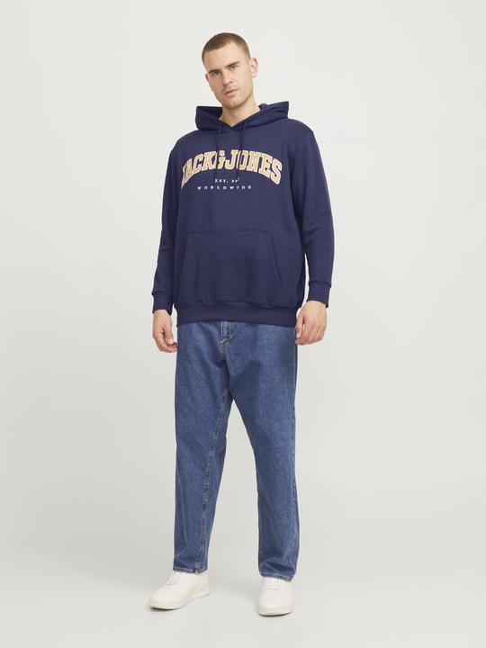 Produktbild Jack & Jones Jjecaleb Varsity Sweat Hood Noos Pls (7XL)