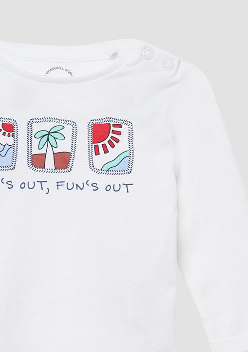 Produktbild S.Oliver T-Shirt Weiches Longsleeve mit Frontprint (92)