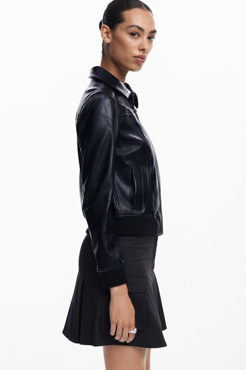 Actual product image Desigual leather jacket helsinki (XS)