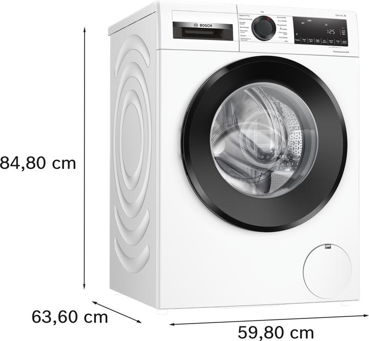 Actual product image Bosch Hausgeräte WGG234070 (8 kg, Left)