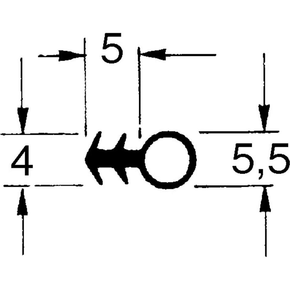 Sipro, Türbeschlag + Scharnier, Dichtungsprofile 119-8