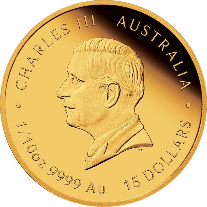 Produktbild The Perth Mint Gold Lunar III Pferd 1/10 oz PP - 2026 (999.90, 2026)