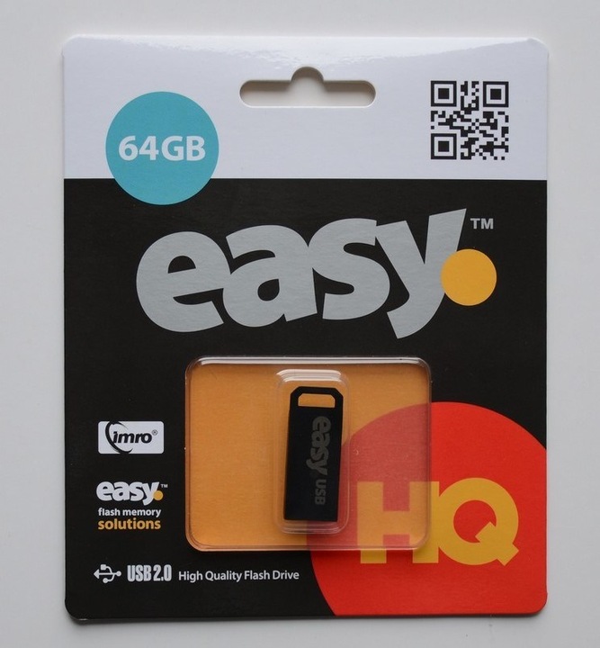 Productafbeelding IMRO Pendrive EASY / 64 GB (64 GB, USB 2.0, kleur bialy) (64 GB, USB-A, USB 2.0)