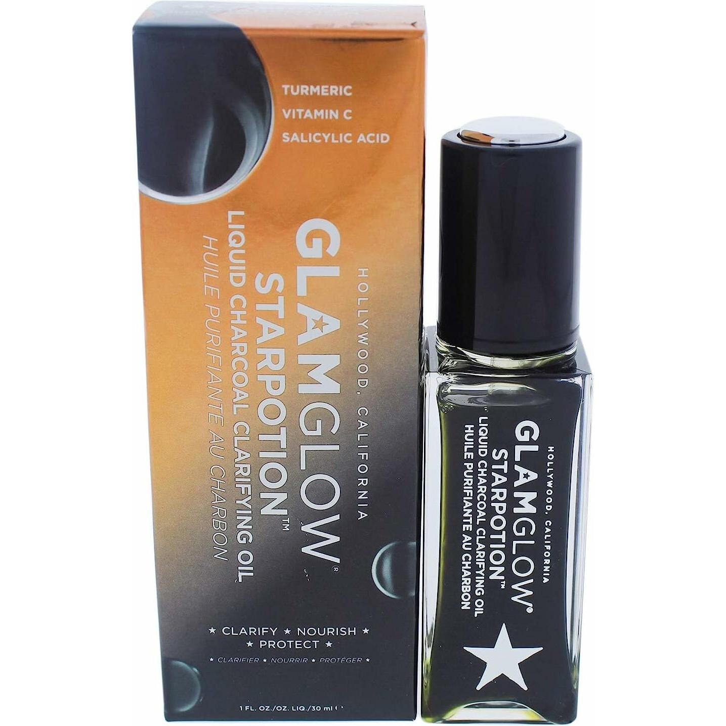 Glamglow, Gesichtscreme, Skincare - STARPOTION Charcoal Treatment Oil (30 ml, Gesichtsöl)