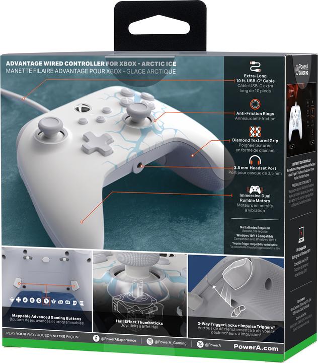 Produktbild PowerA ADVANTAGE - Wired Controller (Xbox One S, Xbox Series S, Xbox Series X)