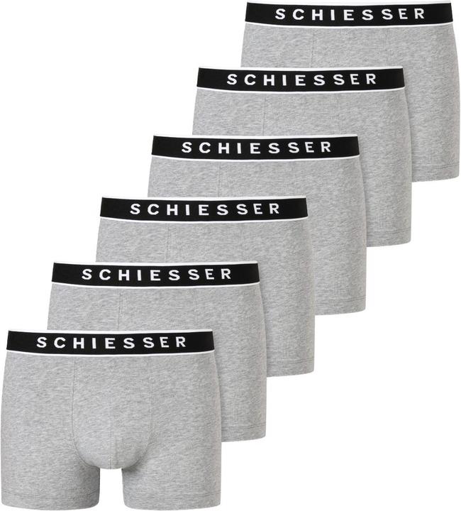 Immagine prodotto Schiesser Confezione da 6 - 95/5 - Pantaloncini / pantaloni in cotone biologico (L, confezione da 6)