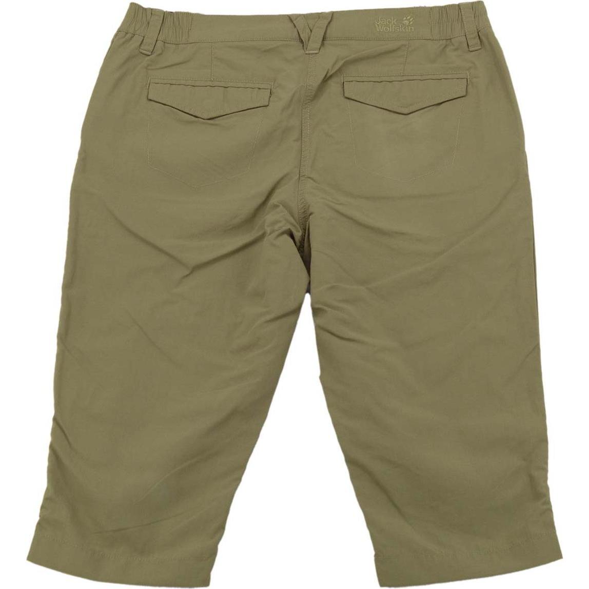 Thumbnail - Jack Wolfskin, Damen, Outdoorhose, Kalahari 3/4 Pant 1503302-4288 (36), Grün, 36