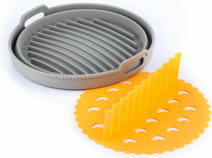 Produktbild InnovaGoods Faltbarer Silikonkorb für Heissluftfritteusen Fliynner