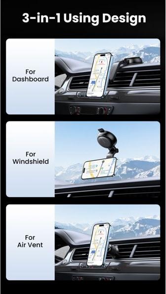 Image du produit Ugreen MagSafe Car charger 2-in-1