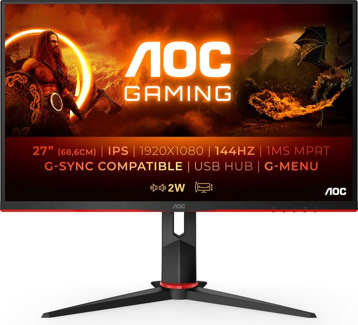 Produktbild AOC 27G2U/BK (1920 x 1080 Pixel, 27")