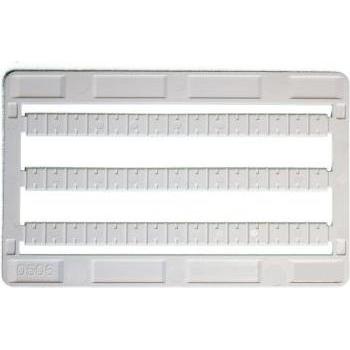 Rs Pro Markierungskarte mit Etiketten für Durchführungsklemmenblock, Elektronikzubehör + Gehäuse, Weiss