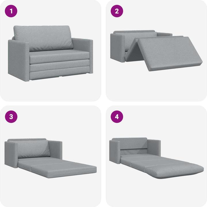 Actual product image vidaXL Schlafsofa (2 person sofa)