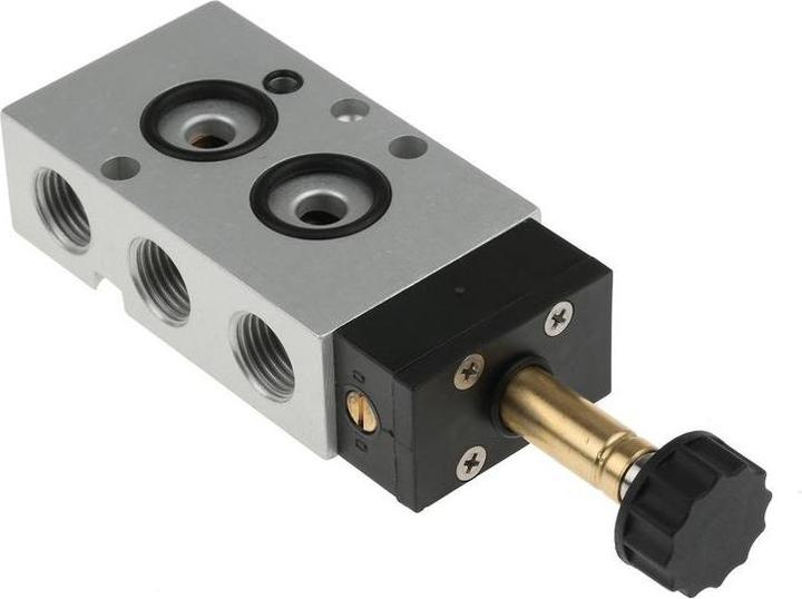 Image du produit RS PRO G 1/4 NAMUR Solenoid-Spring Valve, 5/2