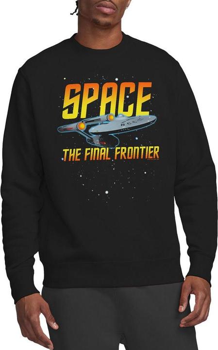 Actual product image Unisex Adult Space Sweatshirt (M)