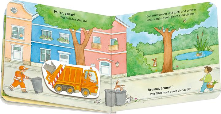 Actual product image Ravensburger My first magnetic book: What goes where? Vehicles - Magnet playbook from 12 months, children's book (German)