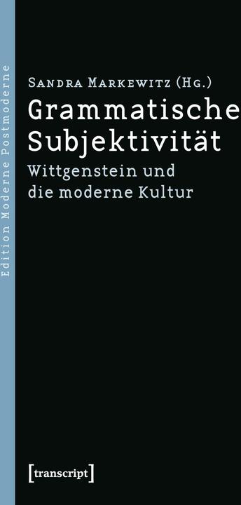 Produktbild Grammatische Subjektivität (Deutsch, Sandra Markewitz, 2019)