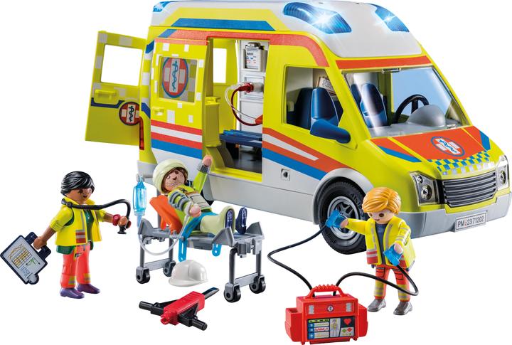 Produktbild Playmobil Rettungswagen mit Licht und Sound (71202, Playmobil City Life)
