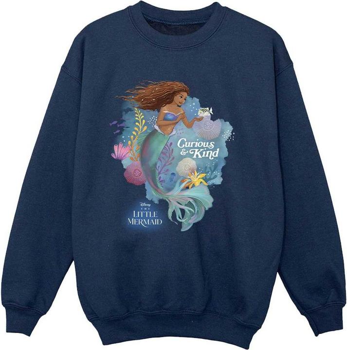 Produktbild The Little Mermaid Curious And Kind Sweatshirt Mädchen (152, 158)