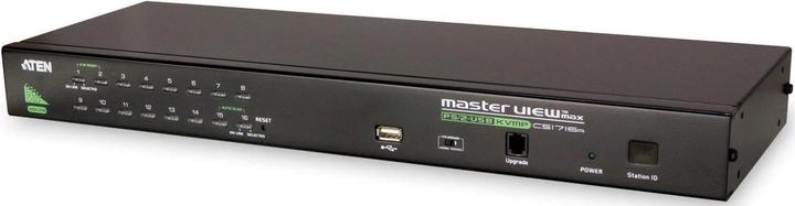 Produktbild Aten CS1708A, 8-Port KVM Switch 2x PS2/ USB, VGA, daisychain