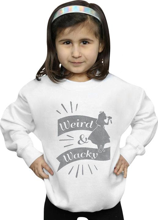 Produktbild Disney Alice im Wunderland Sweatshirt Mädchen Seltsam und abgedreht (152, 158)