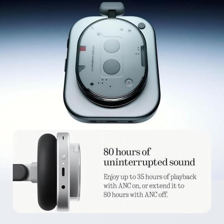 Produktbild Nothing Headphone (1) (ANC, 35 h, Kabelgebunden, Kabellos)