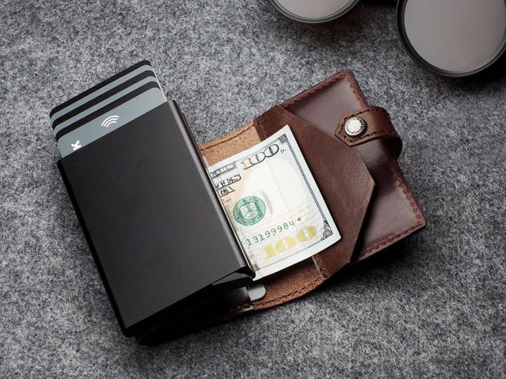 Actual product image Pularys Wallet HIKER GO Credit card holder