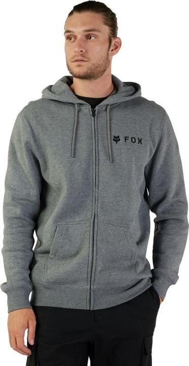 Actual product image Fox Hoody 23 Absolute E Zip Grey 2x (XXL)