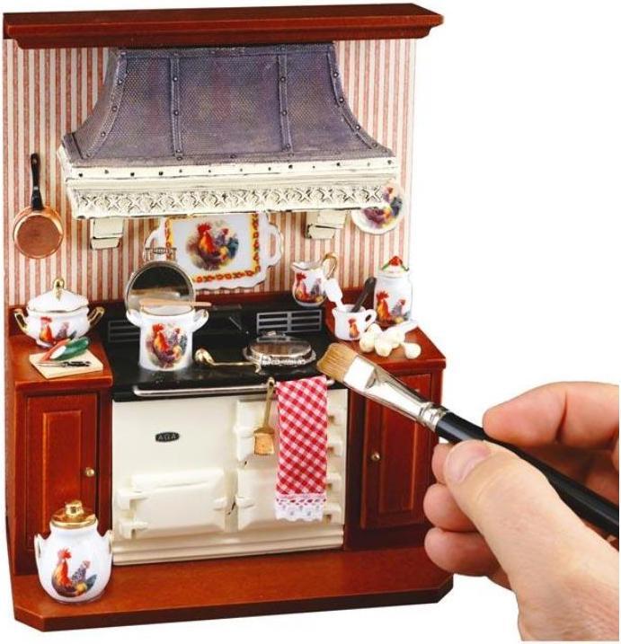 Produktbild Reutter 001.801/0 - Wanddisplay "AGA-Herd", Miniatur