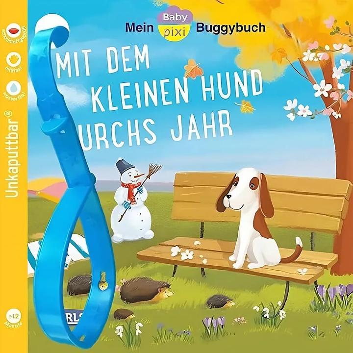 Baby Pixi (unkaputtbar) 139: Mein Baby-Pixi-Buggybuch: Mit dem kleinen Hund durchs Jahr (Deutsch)