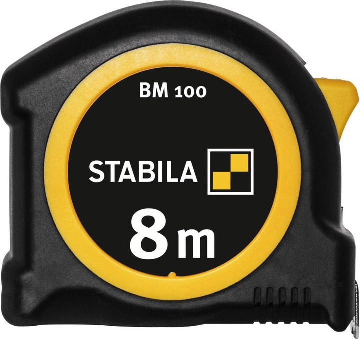 Actual product image Stabila 8m pocket tape measure BM 100 (M)