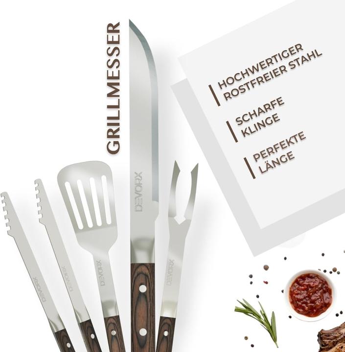 Produktbild Devorx Grillbesteck-Set