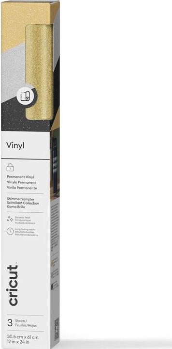 Produktbild Cricut Vinylfolie Permanent Musterpack Glanz 30.5 x 61 cm