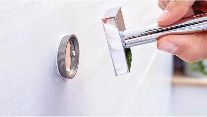 Actual product image tesa EKKRO glass shelf incl. adhesive solution without drilling (60 x 5 x 12 cm)