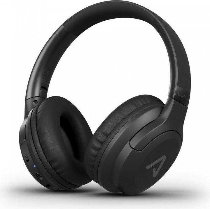 Lamax Base 2 Kopfhörer Kabellos Kopfband Anrufe/Musik Mikro-USB Bluetooth Schwarz (48 h, Kabellos)