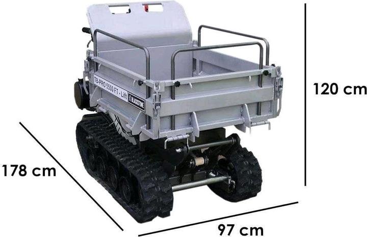 Image du produit Blackstone Benne avec mécanisme de levage à ciseaux