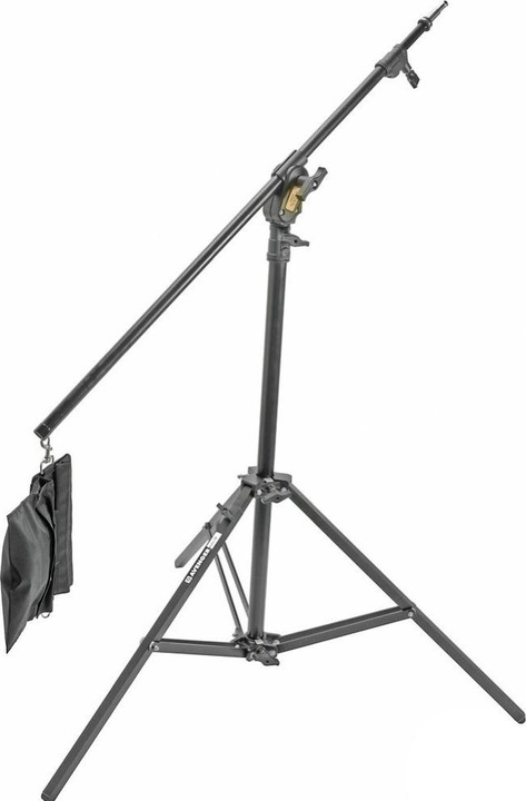 Produktbild Avenger Baby Steel Combi Boom Stativ, Alu, mit Nivellierbein und Sandsack, schwarz (413.21 cm, 10 kg)