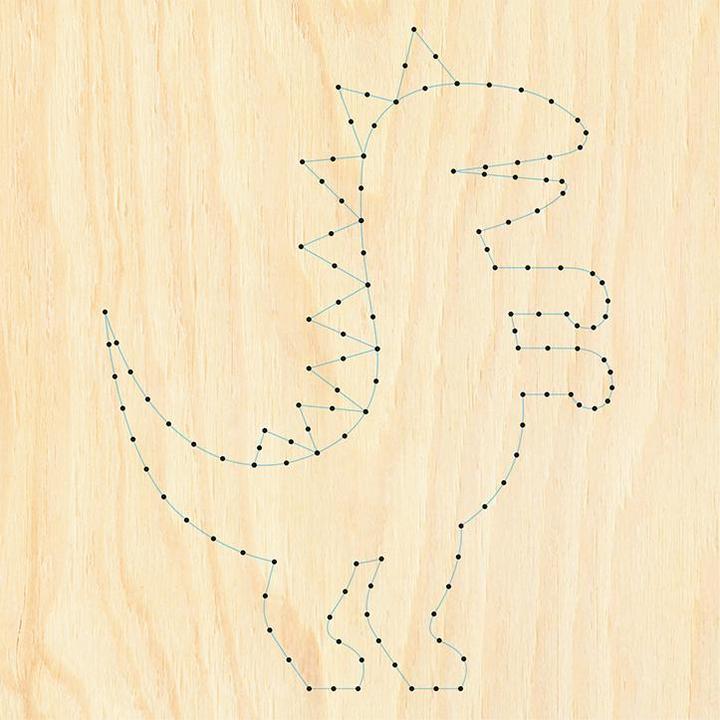 Image du produit Pebaro Tableau à clous "Dinosaure