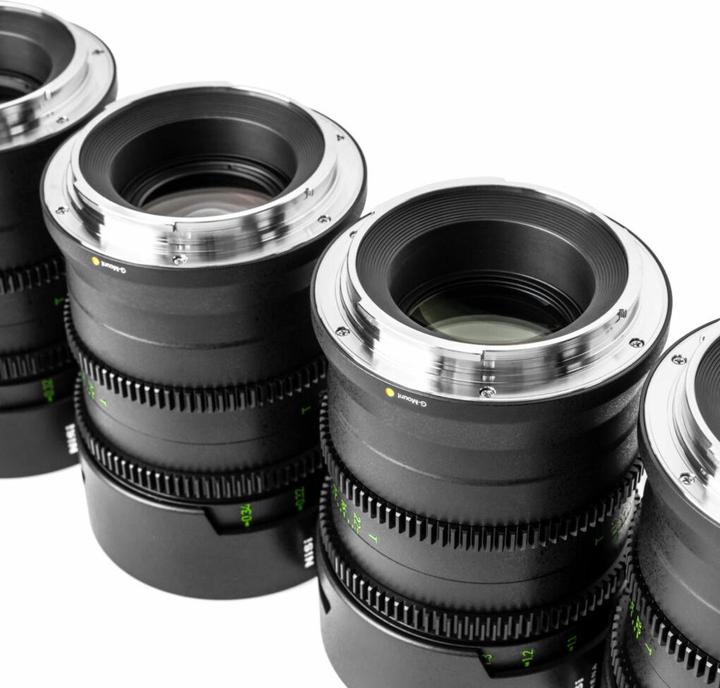 Immagine prodotto Nisi Kit di obiettivi cinema full frame ATHENA PRIME - 18 mm T2.2, 40 mm T1.9, 135 mm T2.2 + custodia (Full frame)