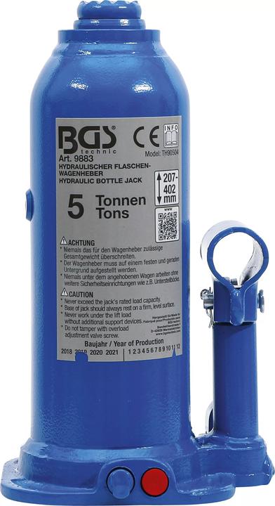 Immagine prodotto BGS Martinetto idraulico di sollevamento 5 t