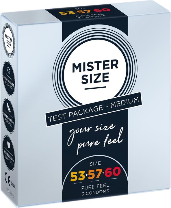 Image du produit Mister Size Moyen (53-57-60) (3 pcs)