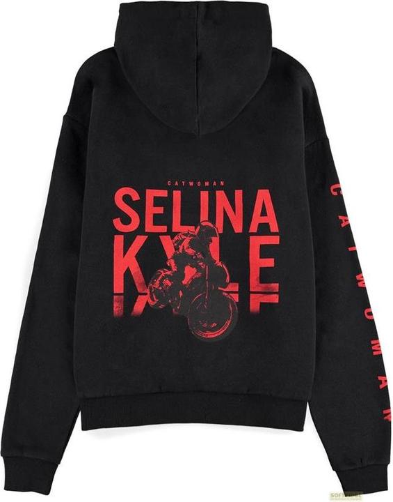 Immagine prodotto Difuzed Warner - The Batman (2022) - Felpa con cappuccio da donna (tasca a canguro) - L (L)