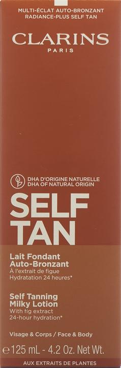 Actual product image Clarins Self-tanning milk (Self tanning gel, 125 ml)