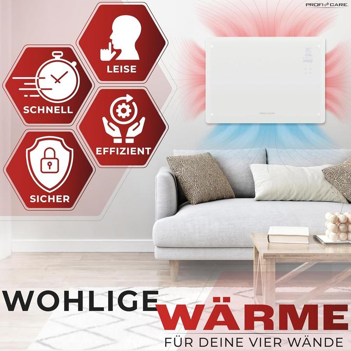 Actual product image Profi-Care ProfiCare PC-GKH 3118 electric heater 750/1500 Watt (1500 W)
