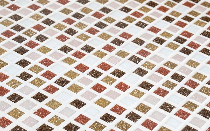 Image du produit Rayher Tuile de mosaïque environ 1300 pcs 1x1cm, orange brun