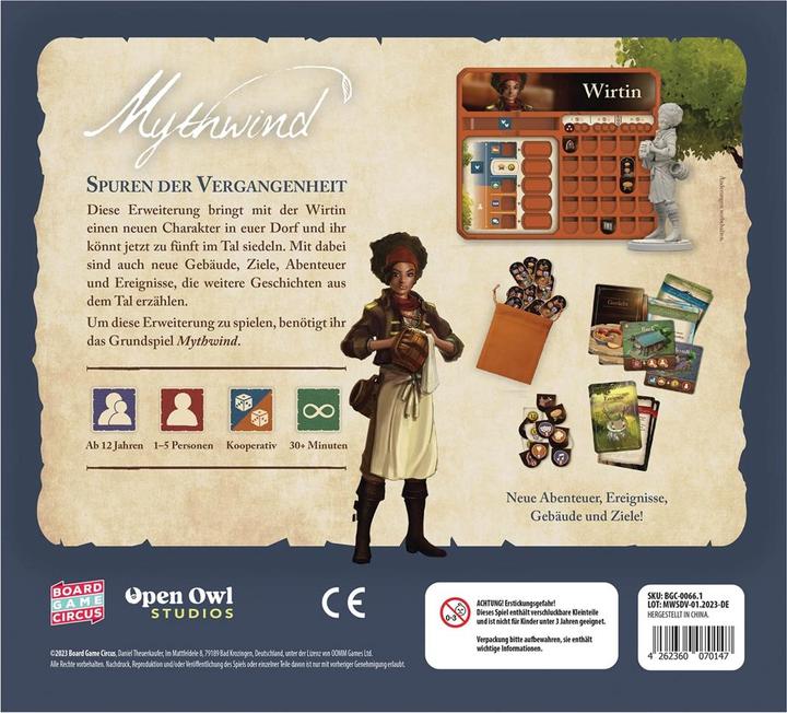 Produktbild Board Game Circus Mythwind: Spuren der Vergangenheit (d) (Deutsch, 1 - 4 Spieler)