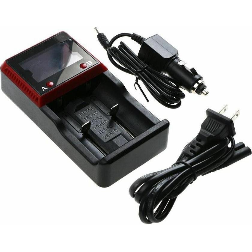 CoreParts Charger for 18650 Battery (Ladegerät inkl. Akku), Akku Ladegerät