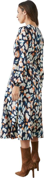 Image du produit Principles Robe midi boutonnée en satin abstrait pour femmes/femmes (38)