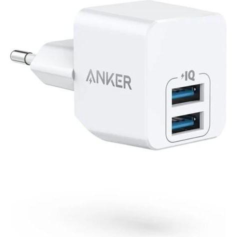 Anker PowerPort Mini White, USB Ladegerät, Weiss